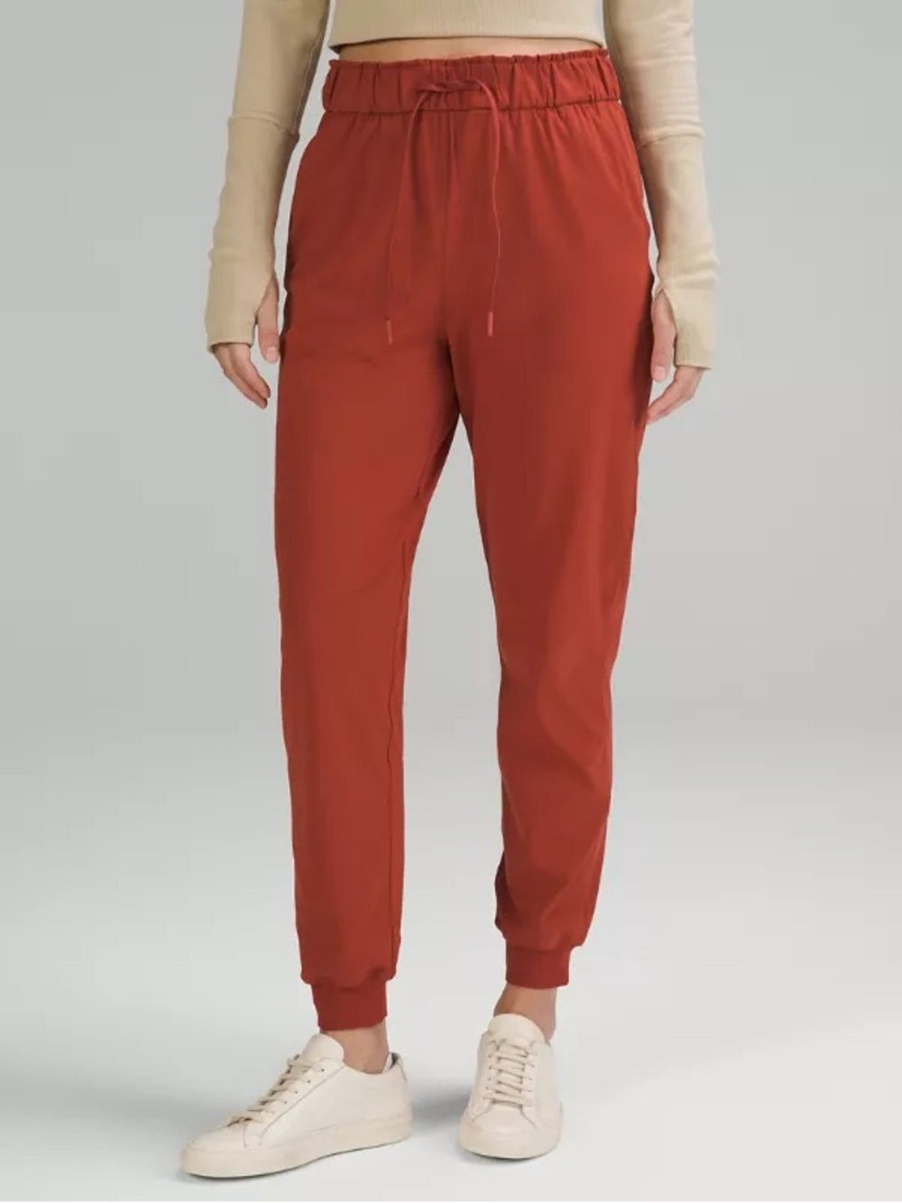 lululemon Dance Studio Mid-Rise Jogger Pants in terracotta